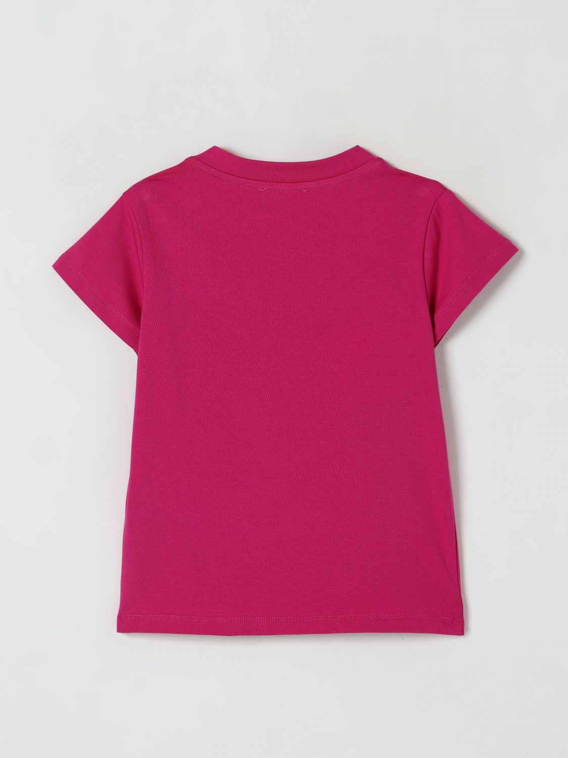 Balmain T Shirt Kids Fuchsia