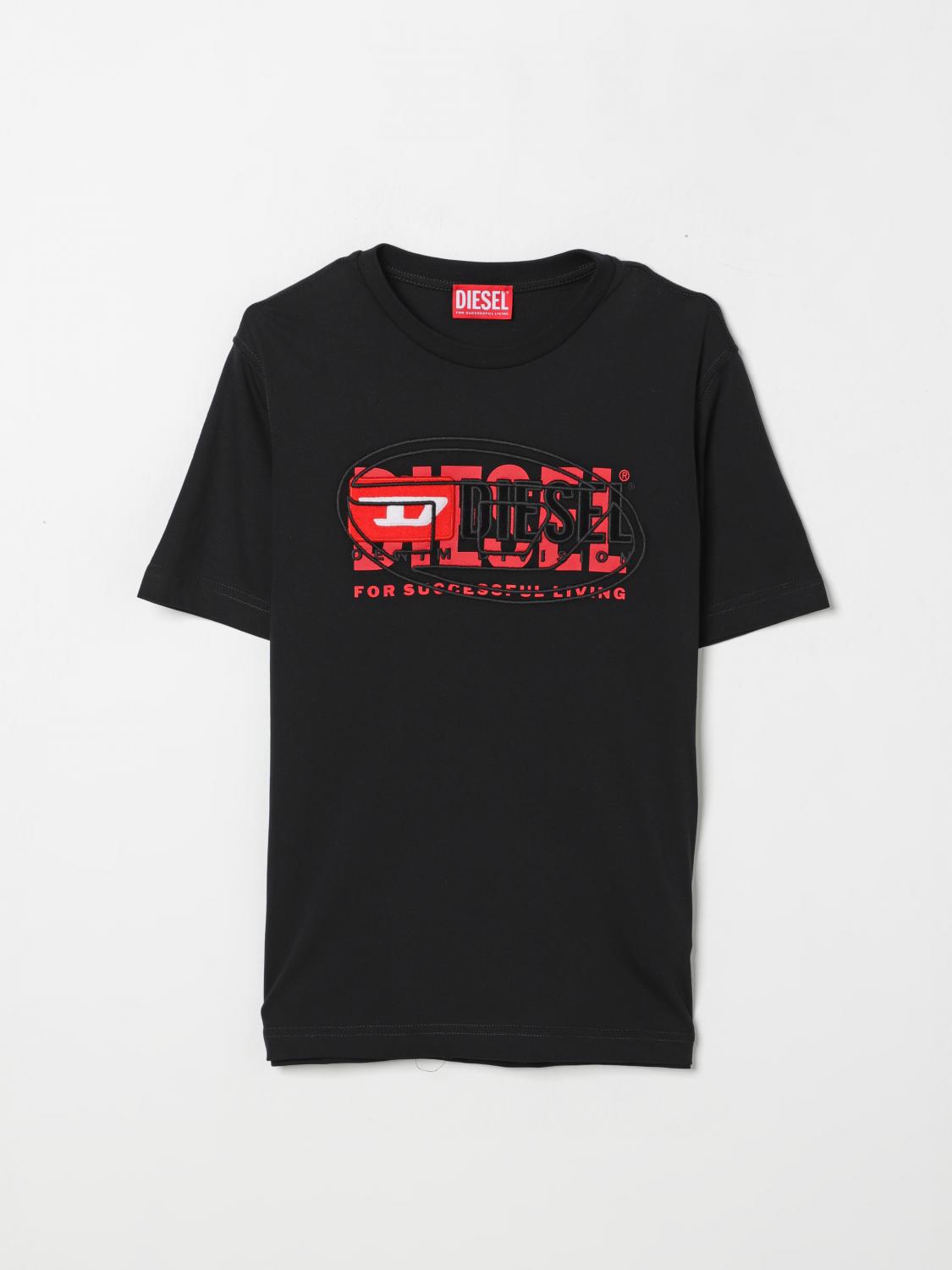 Diesel T Shirt Kids Black