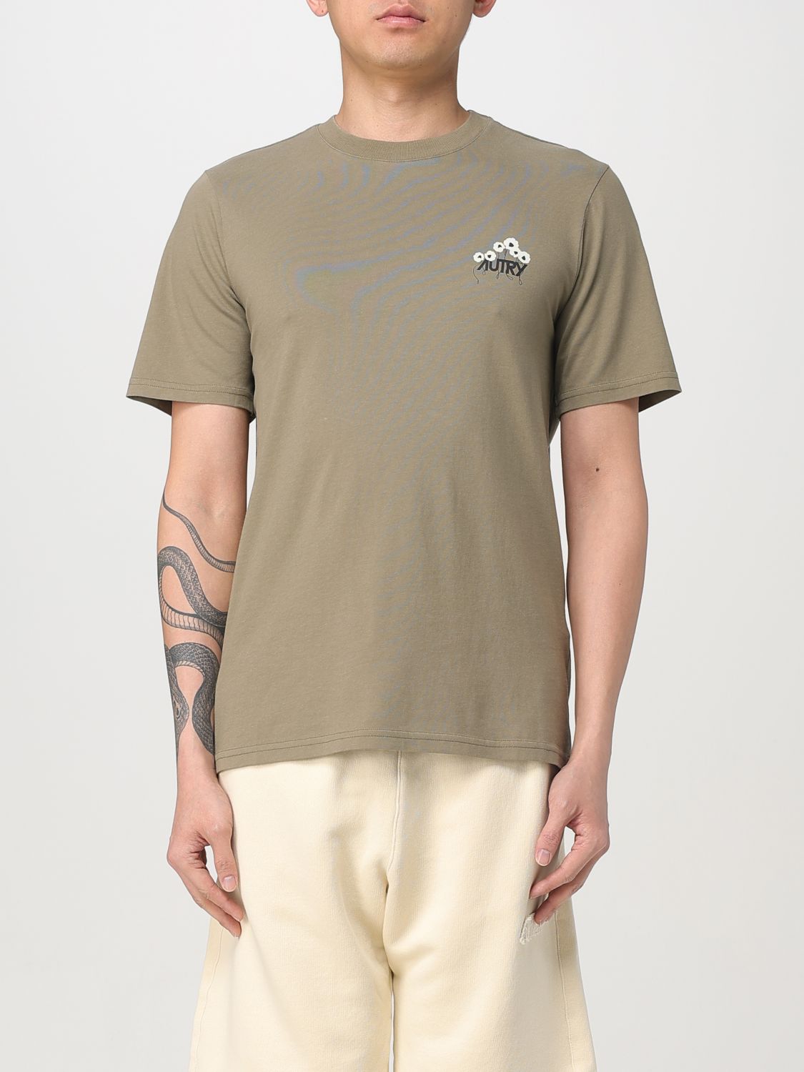Autry T Shirt Men Beige