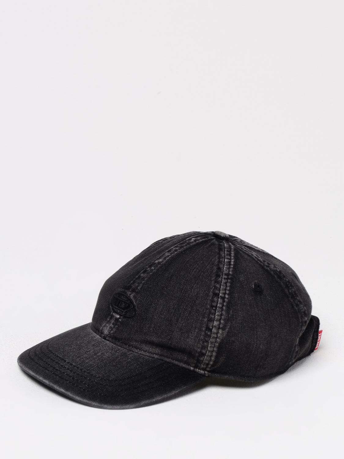 Diesel Hat Men Black