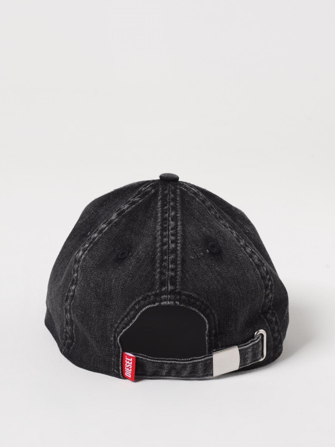 Diesel Hat Men Black