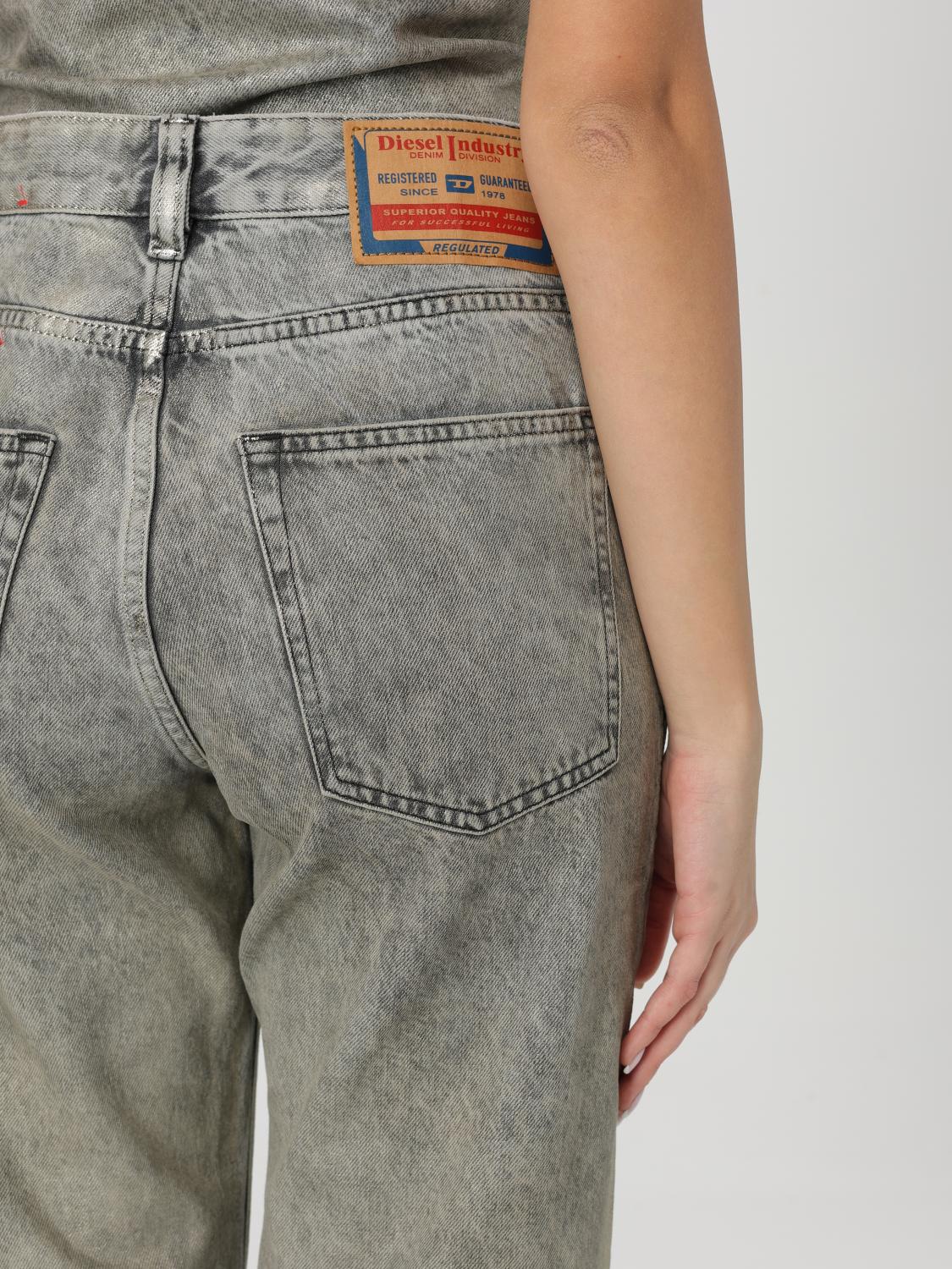 Diesel Jeans Woman Grey