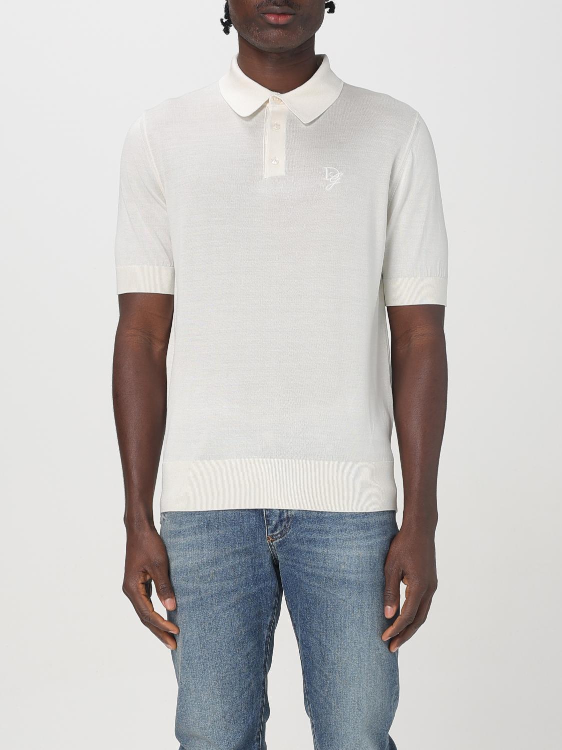 Dolce & Gabbana Polo Shirt Men White