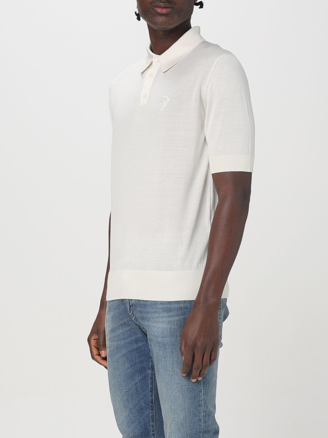 Dolce & Gabbana Polo Shirt Men White