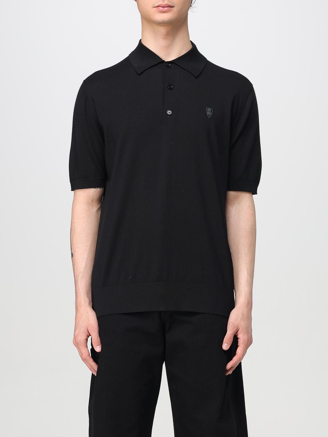 Burberry Polo Shirt Men Black