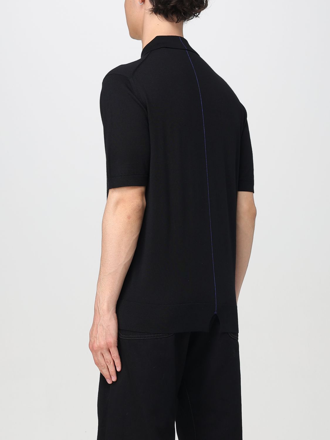 Burberry Polo Shirt Men Black