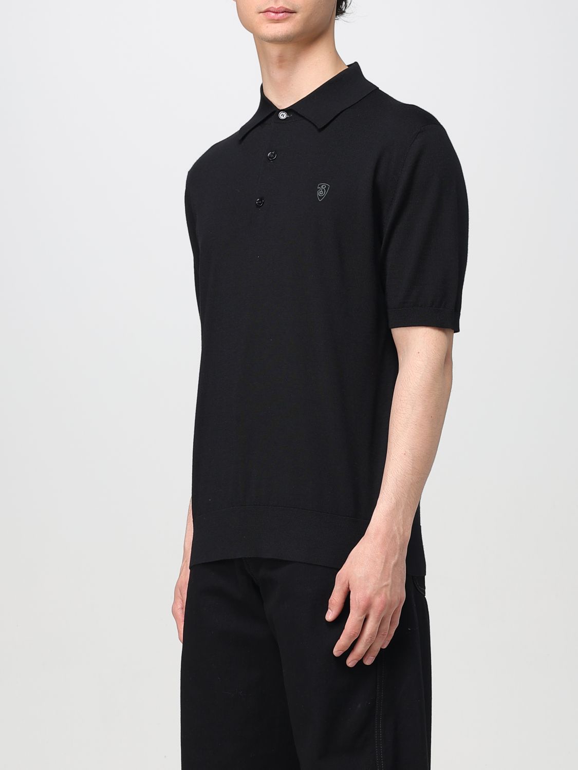 Burberry Polo Shirt Men Black