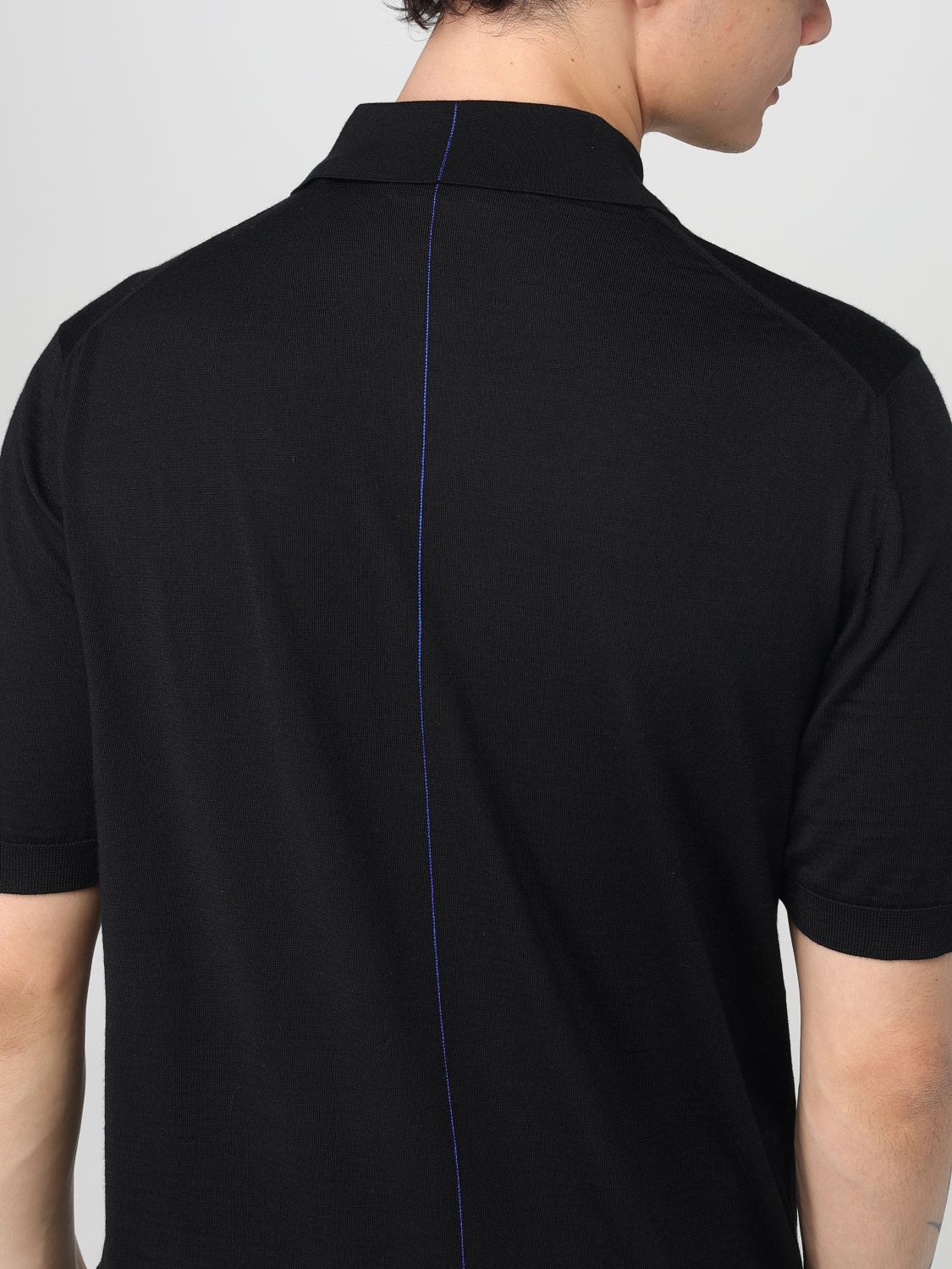 Burberry Polo Shirt Men Black