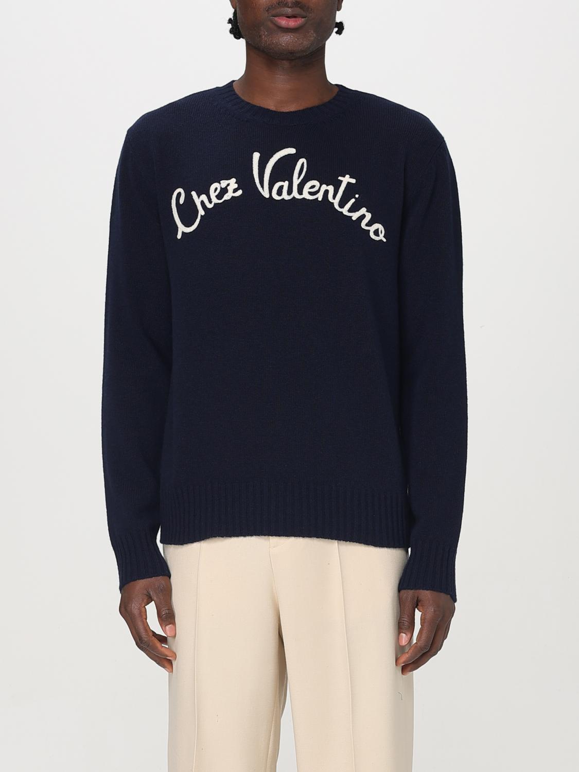 Valentino Sweater Men Blue