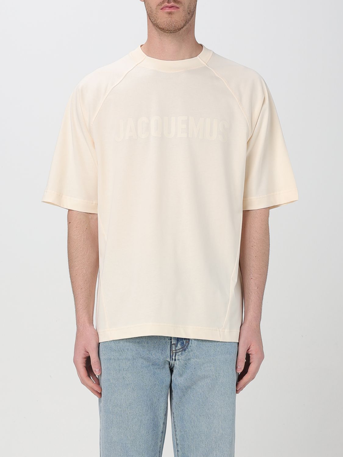 Jacquemus T Shirt Men Beige