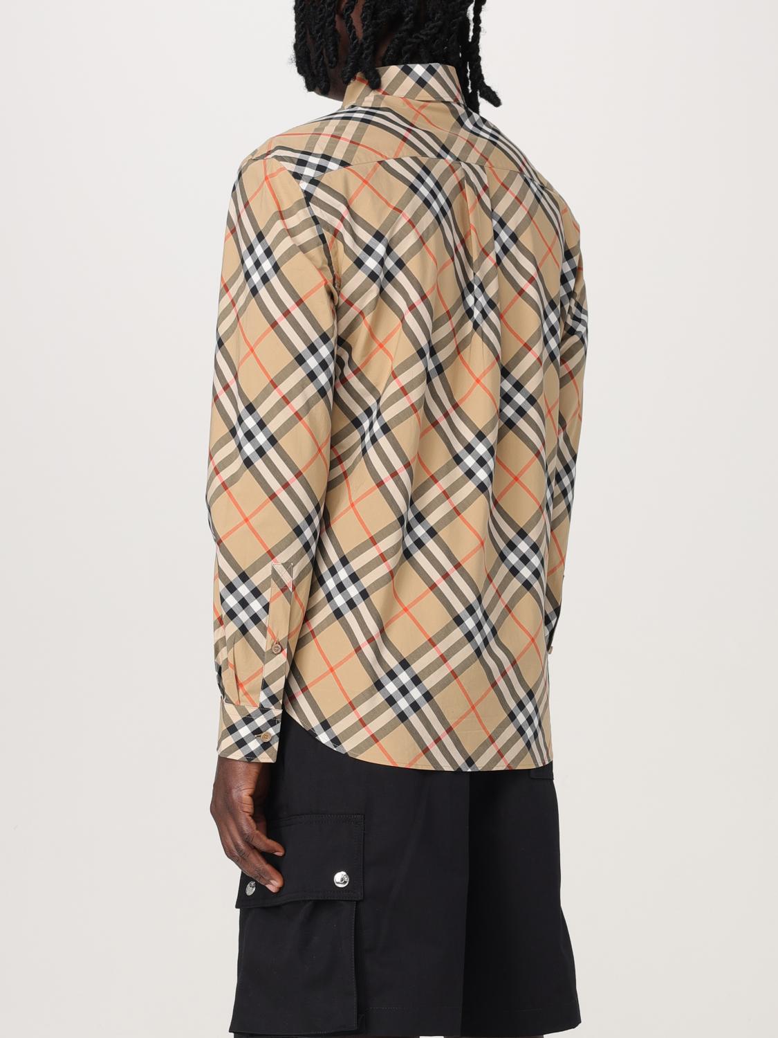 Burberry Shirt Men Nude