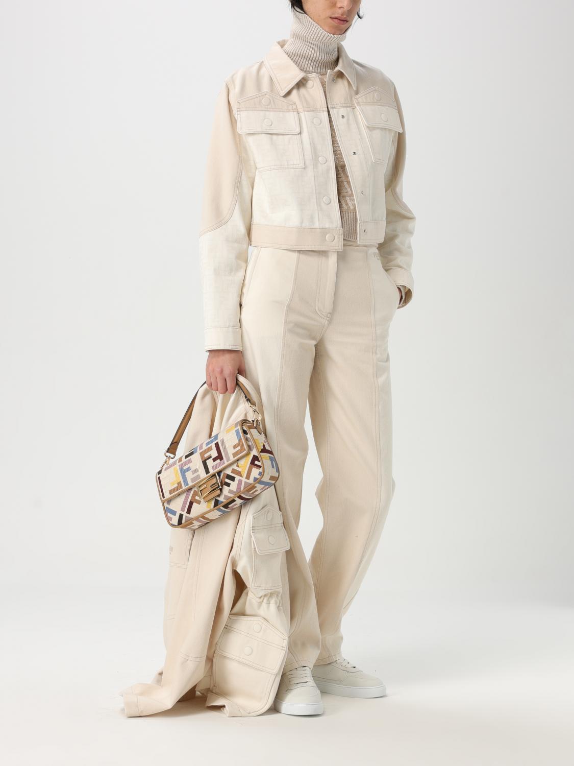 Fendi Handbag Woman Lilac