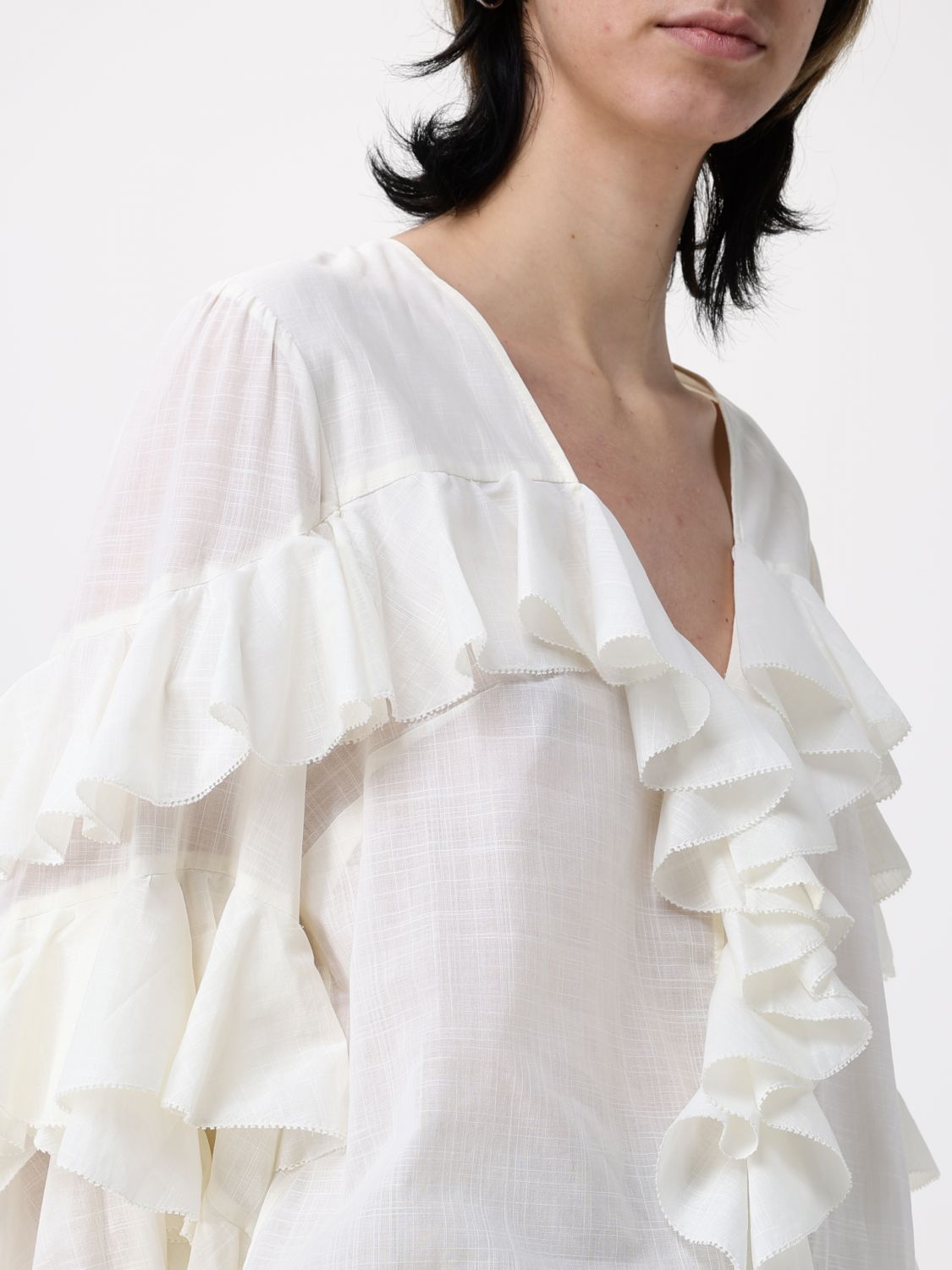 Zimmermann Top Woman White