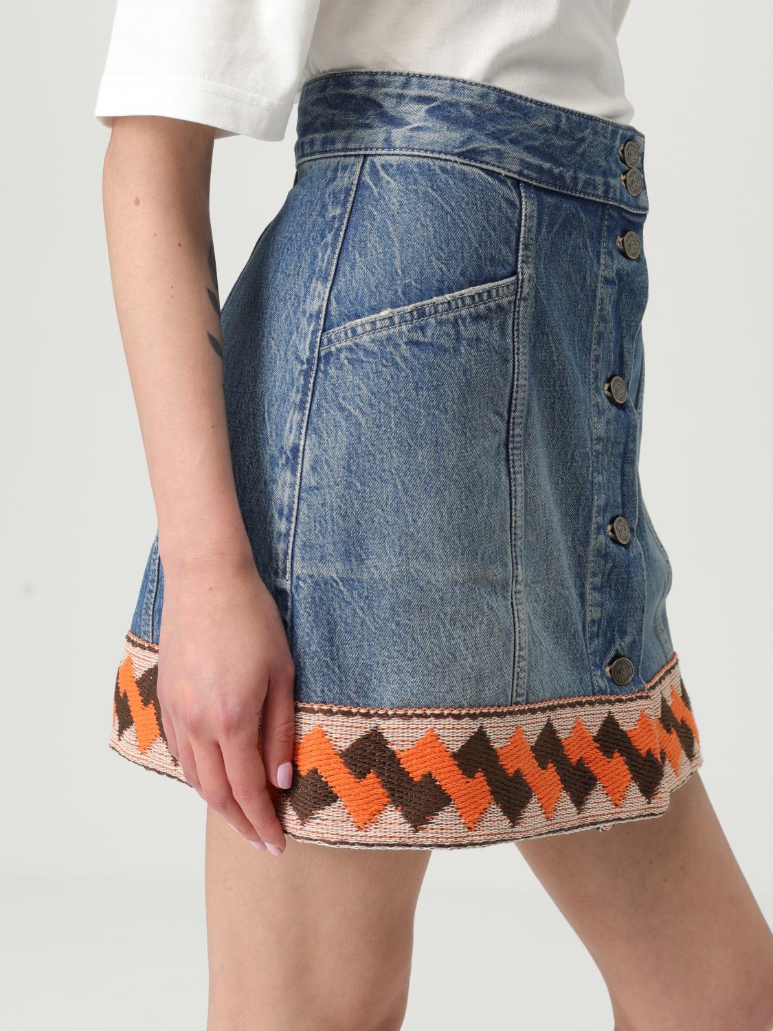 Valentino Skirt Woman Blue