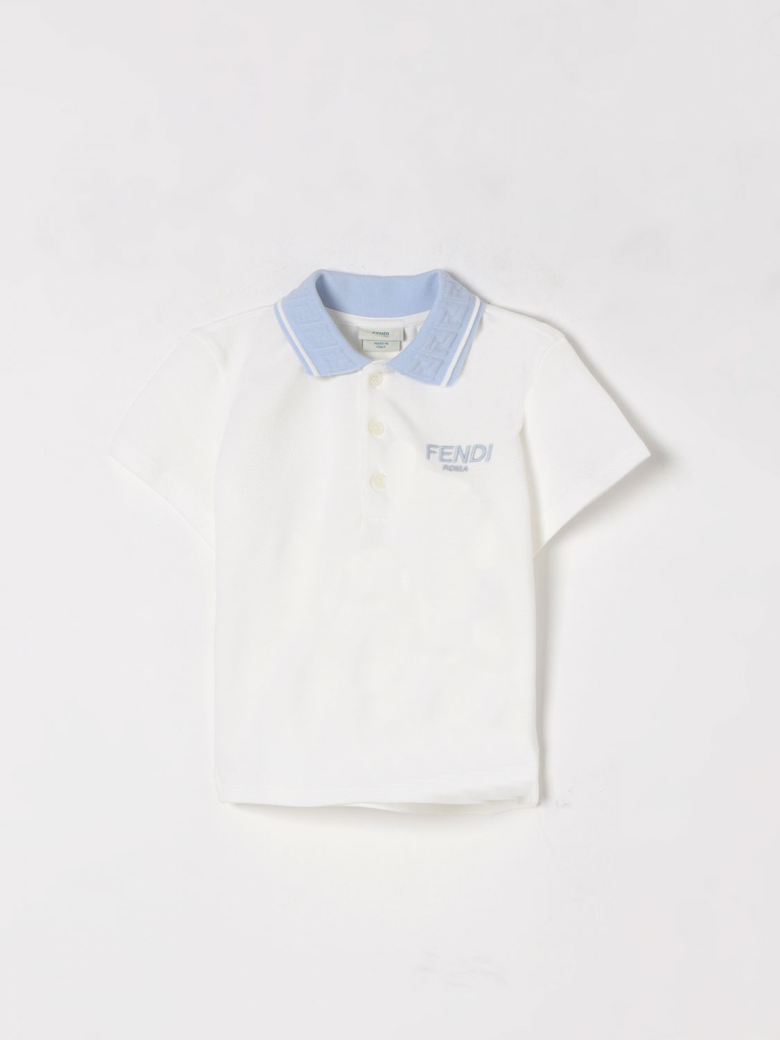 Fendi T Shirt Kids White
