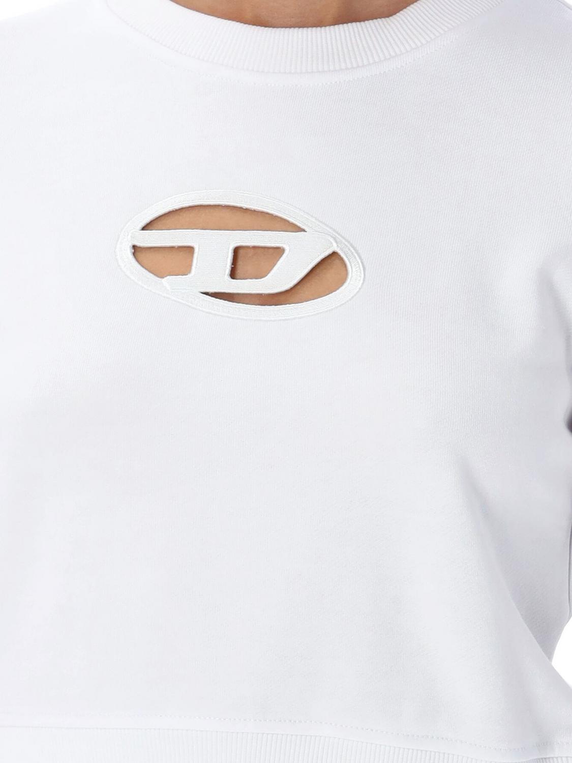 Diesel Sweatshirt Woman White