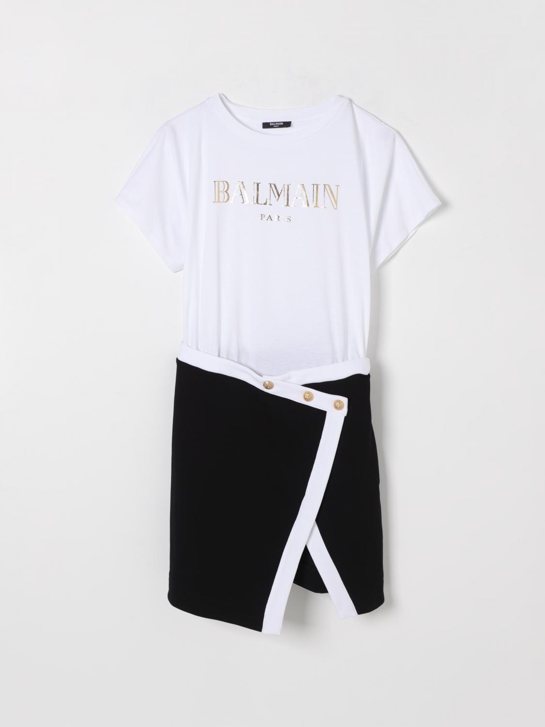 Balmain Dress Kids White