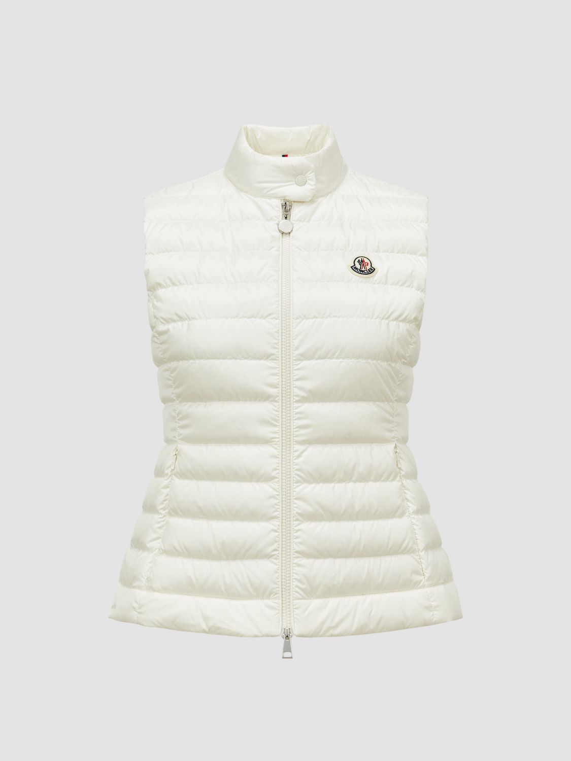 Moncler Waistcoat Woman White 1