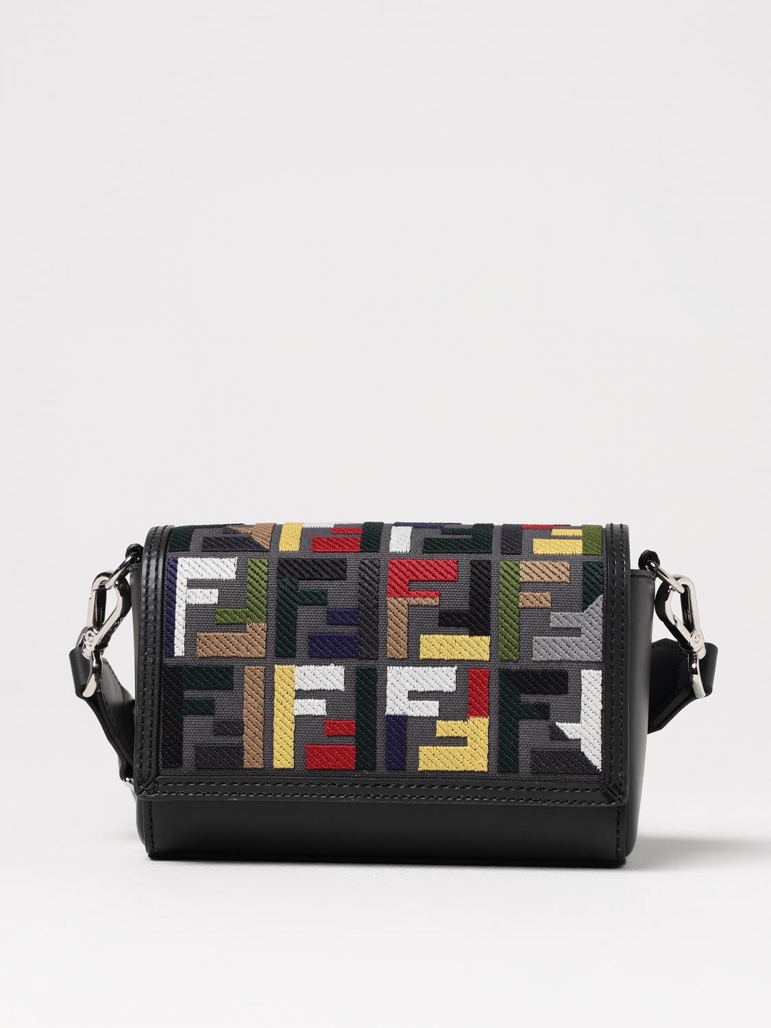 Fendi Shoulder Bag Men Multicolor