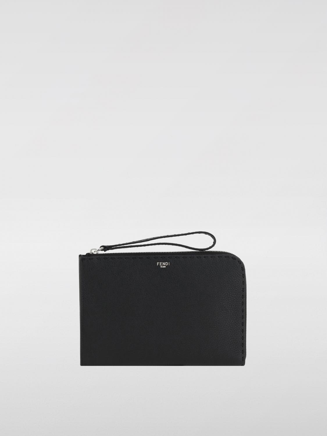 Fendi Briefcase Men Black