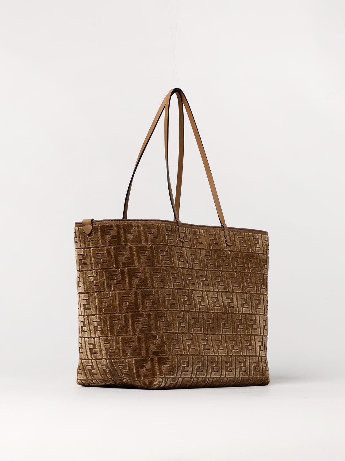 Fendi Tote Bags Woman Beige