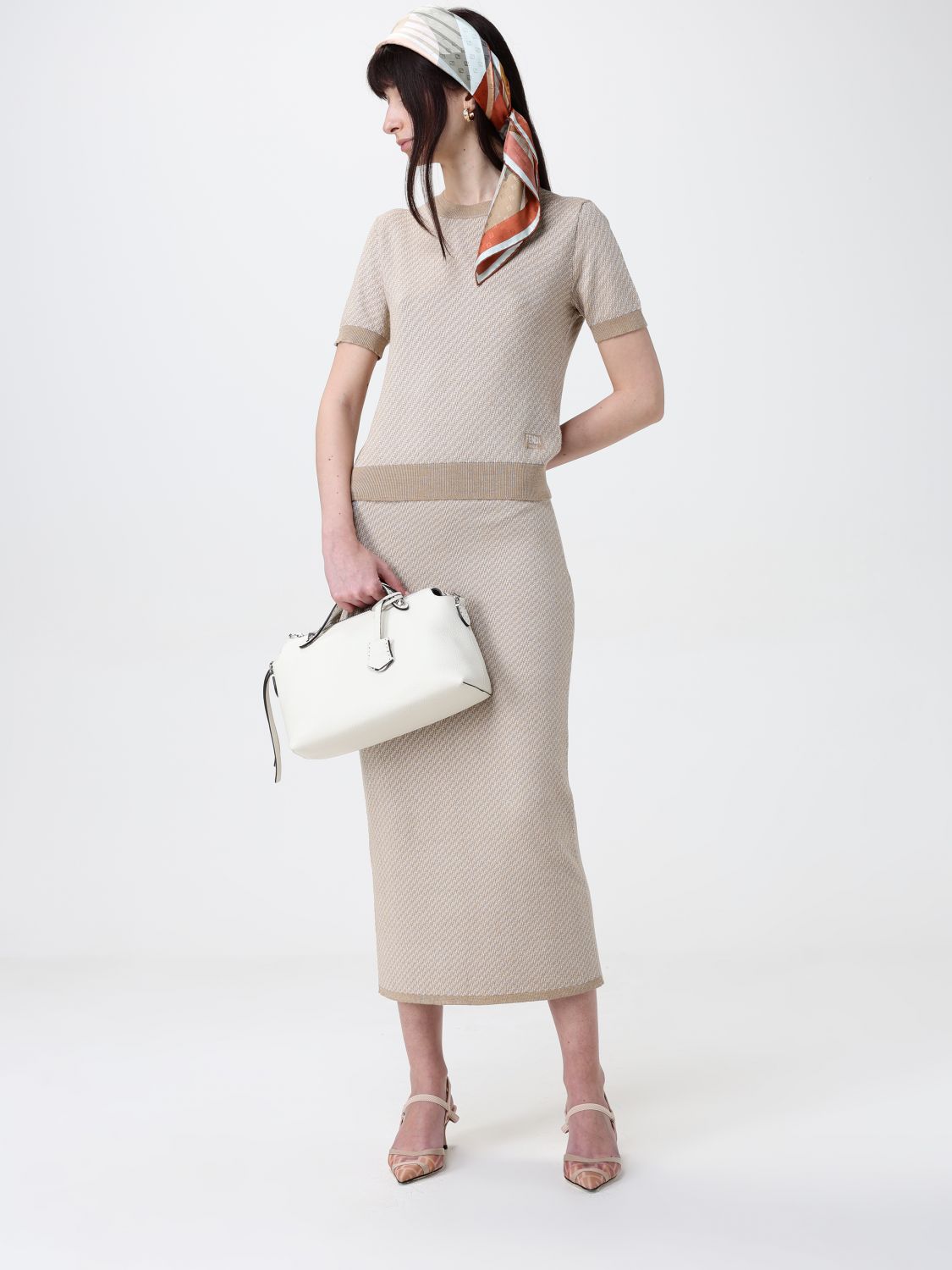 Fendi Handbag Woman White
