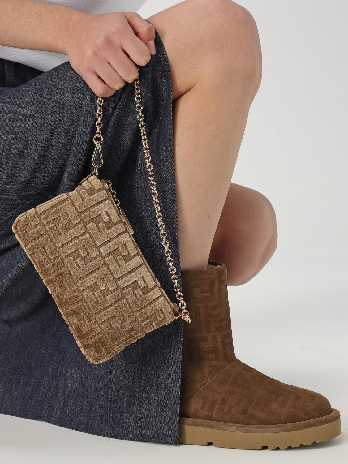 Fendi Mini Bag Woman Beige