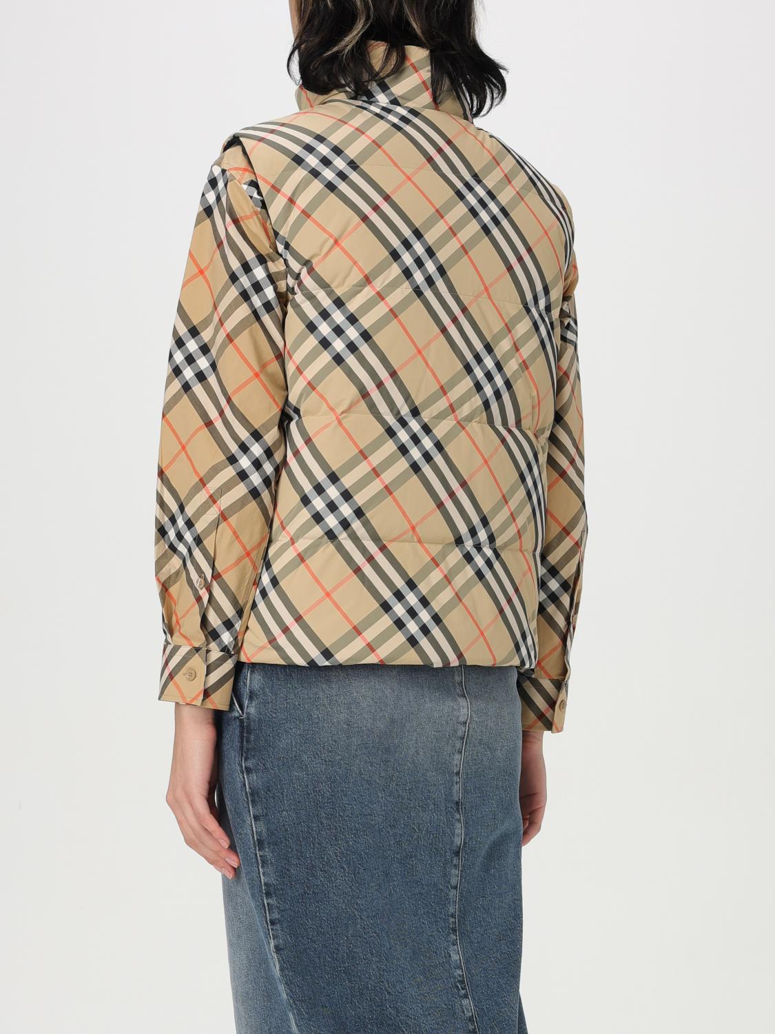 Burberry Waistcoat Woman Sand