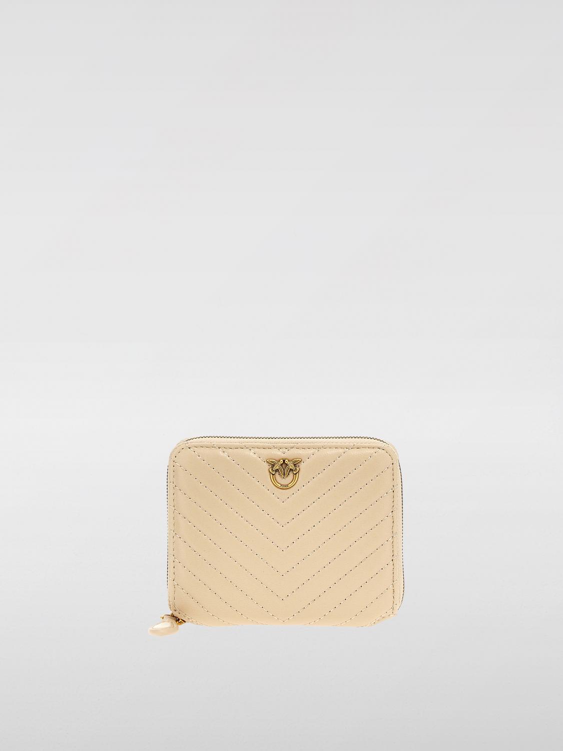Pinko Wallet Woman Beige