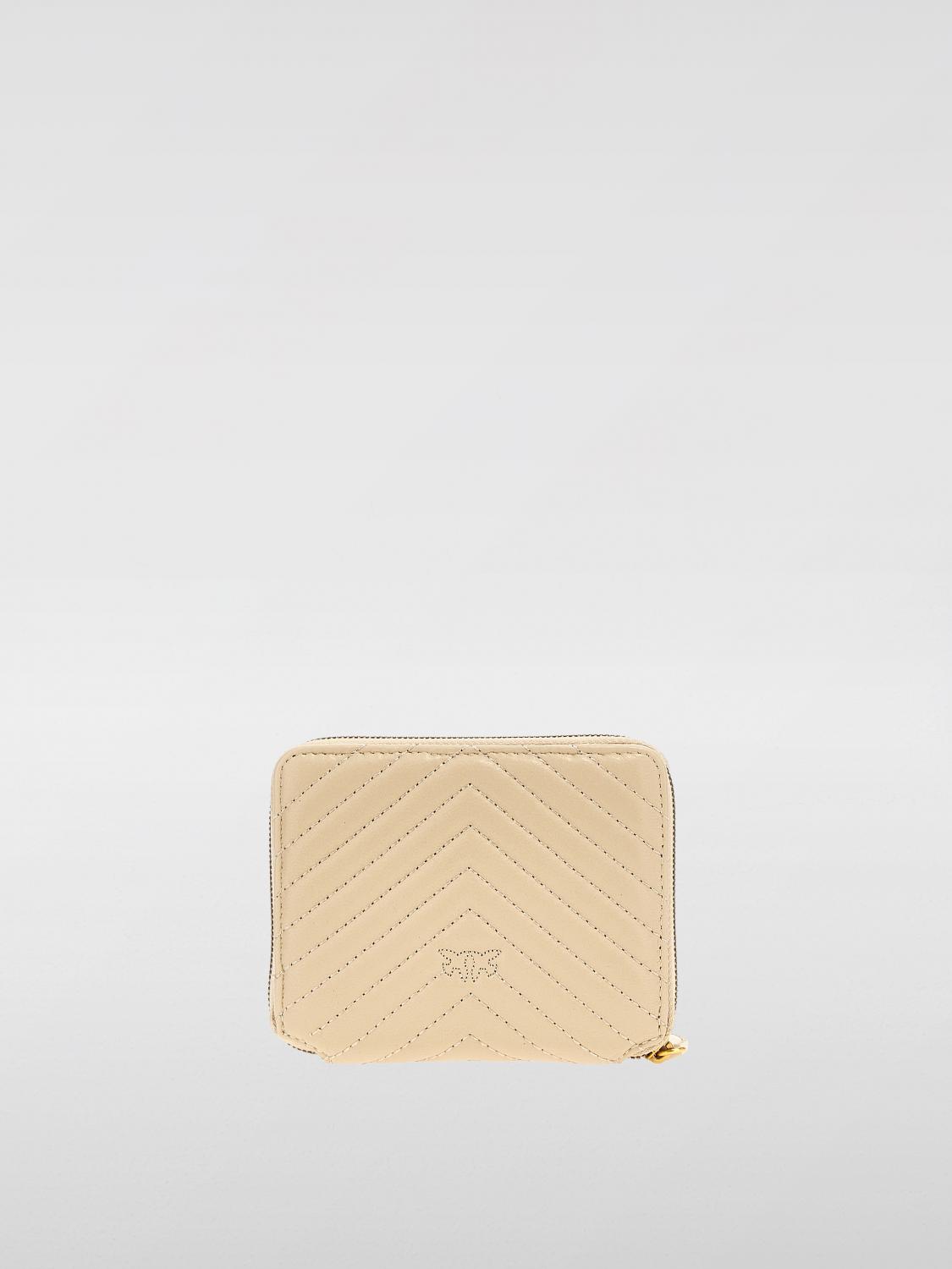 Pinko Wallet Woman Beige