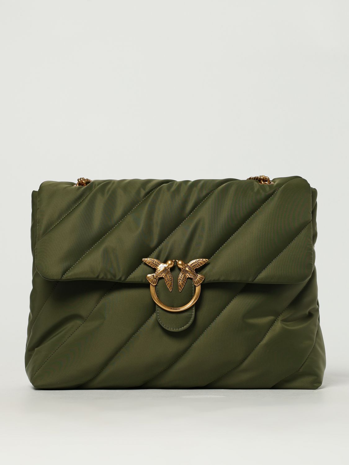 Pinko Shoulder Bag Woman Military