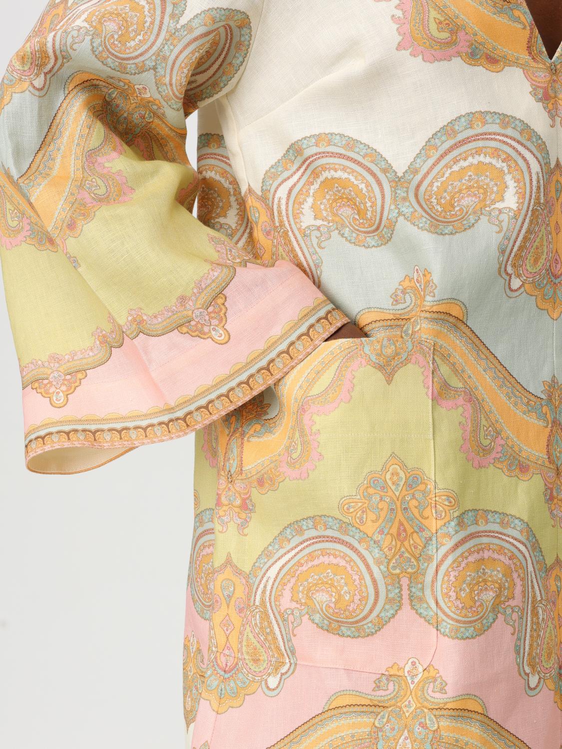 Zimmermann Dress Woman Gold