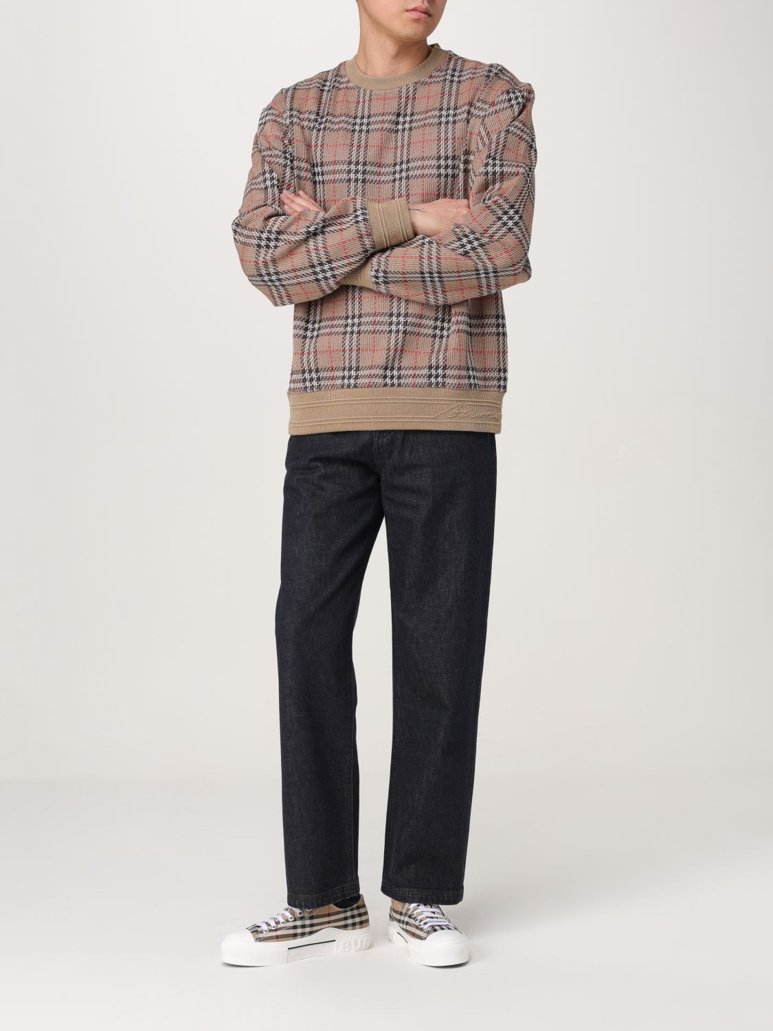 Burberry Sweater Men Beige