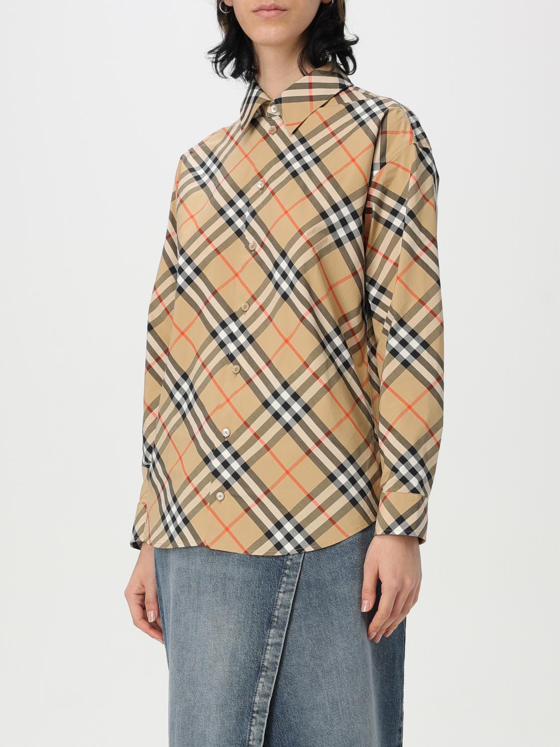 Burberry Shirt Woman Sand