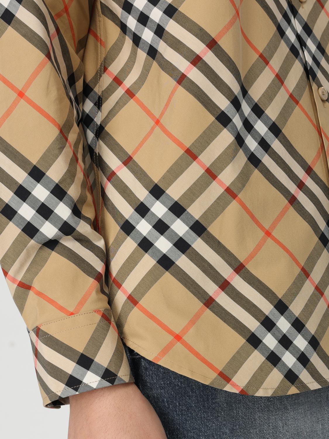 Burberry Shirt Woman Sand