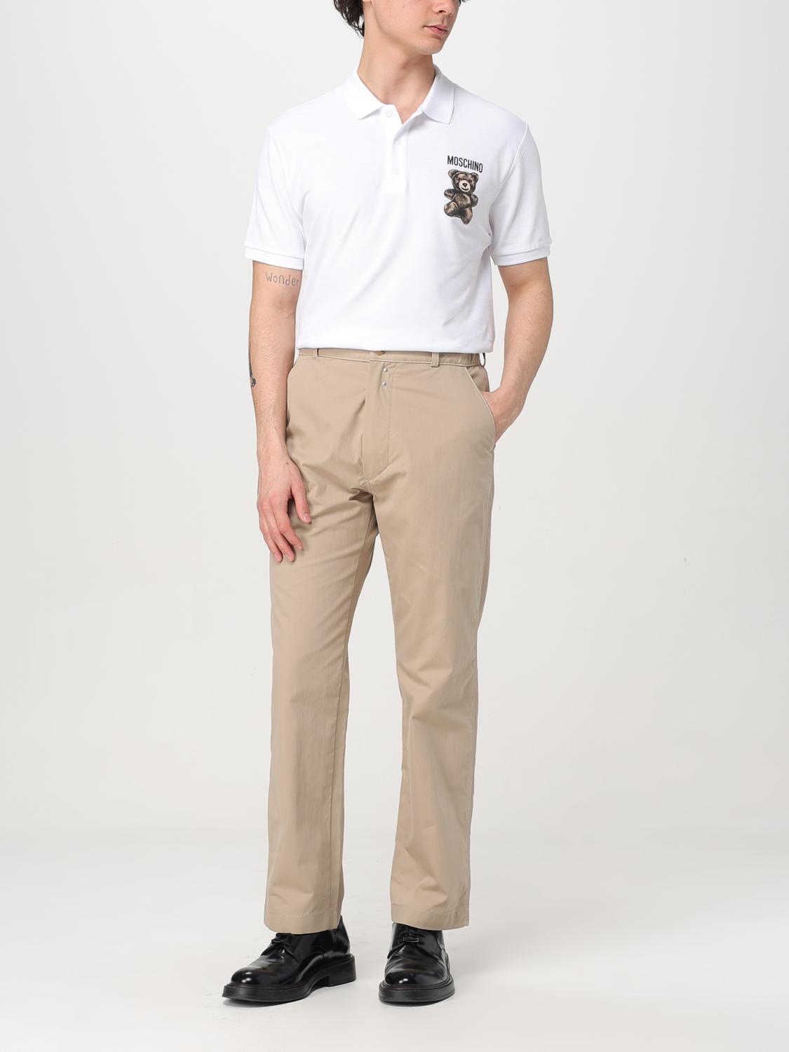 Moschino Couture Polo Shirt Men White