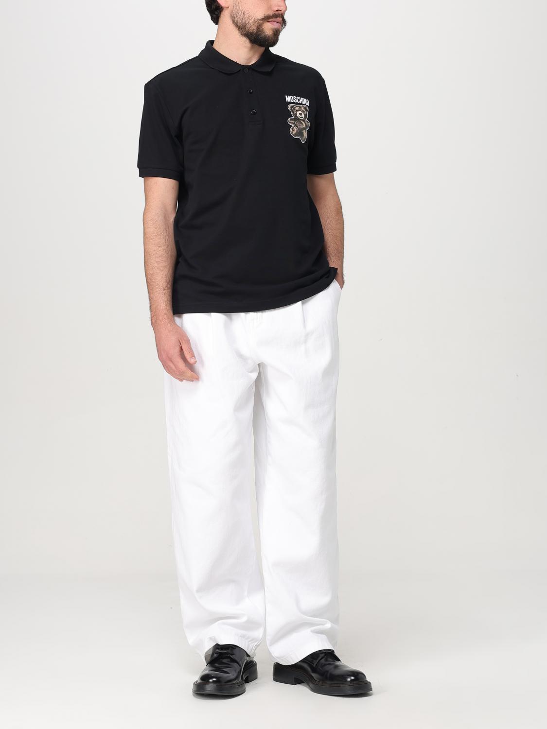 Moschino Couture Polo Shirt Men White