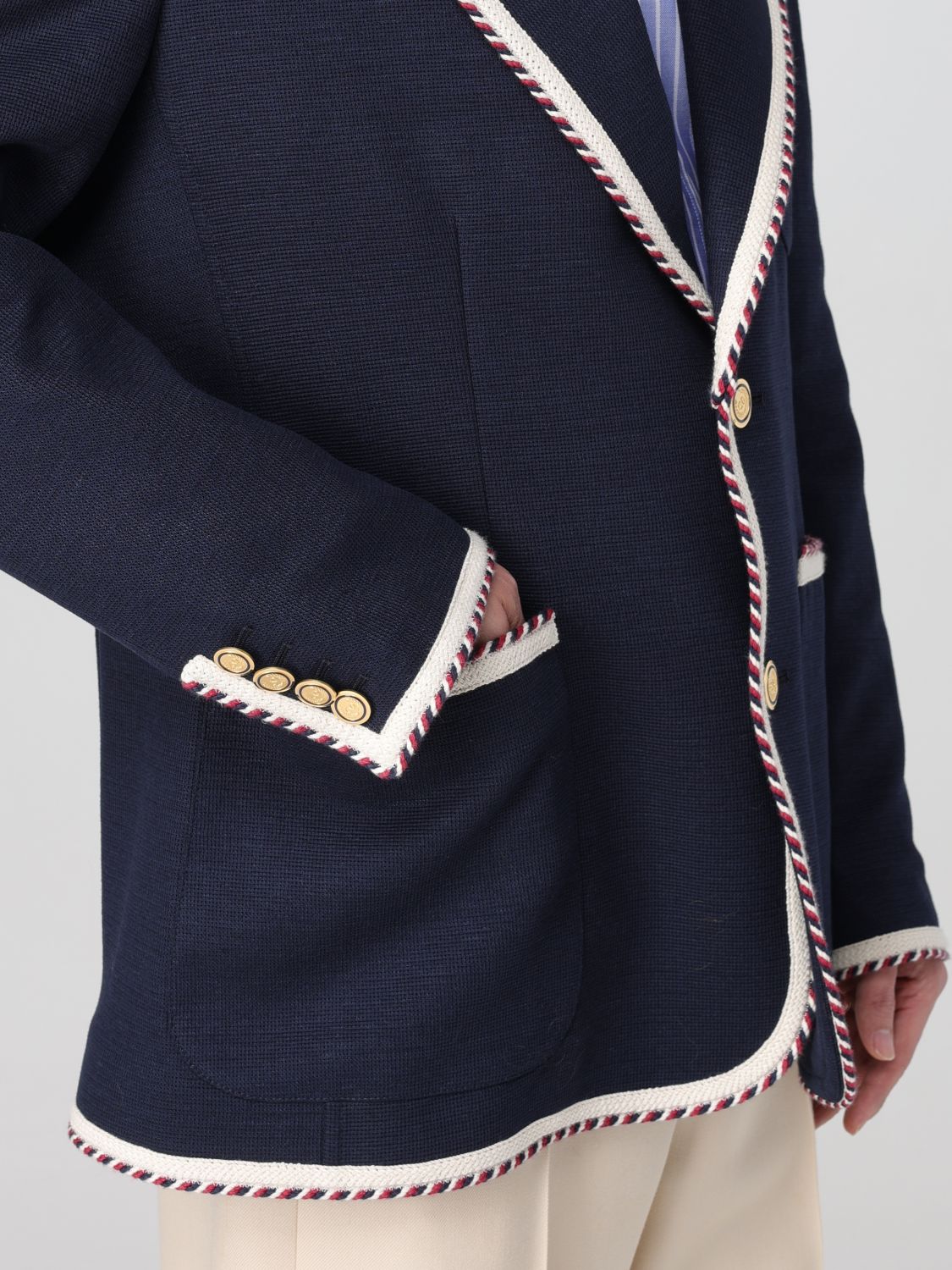 Valentino Blazer Men Blue