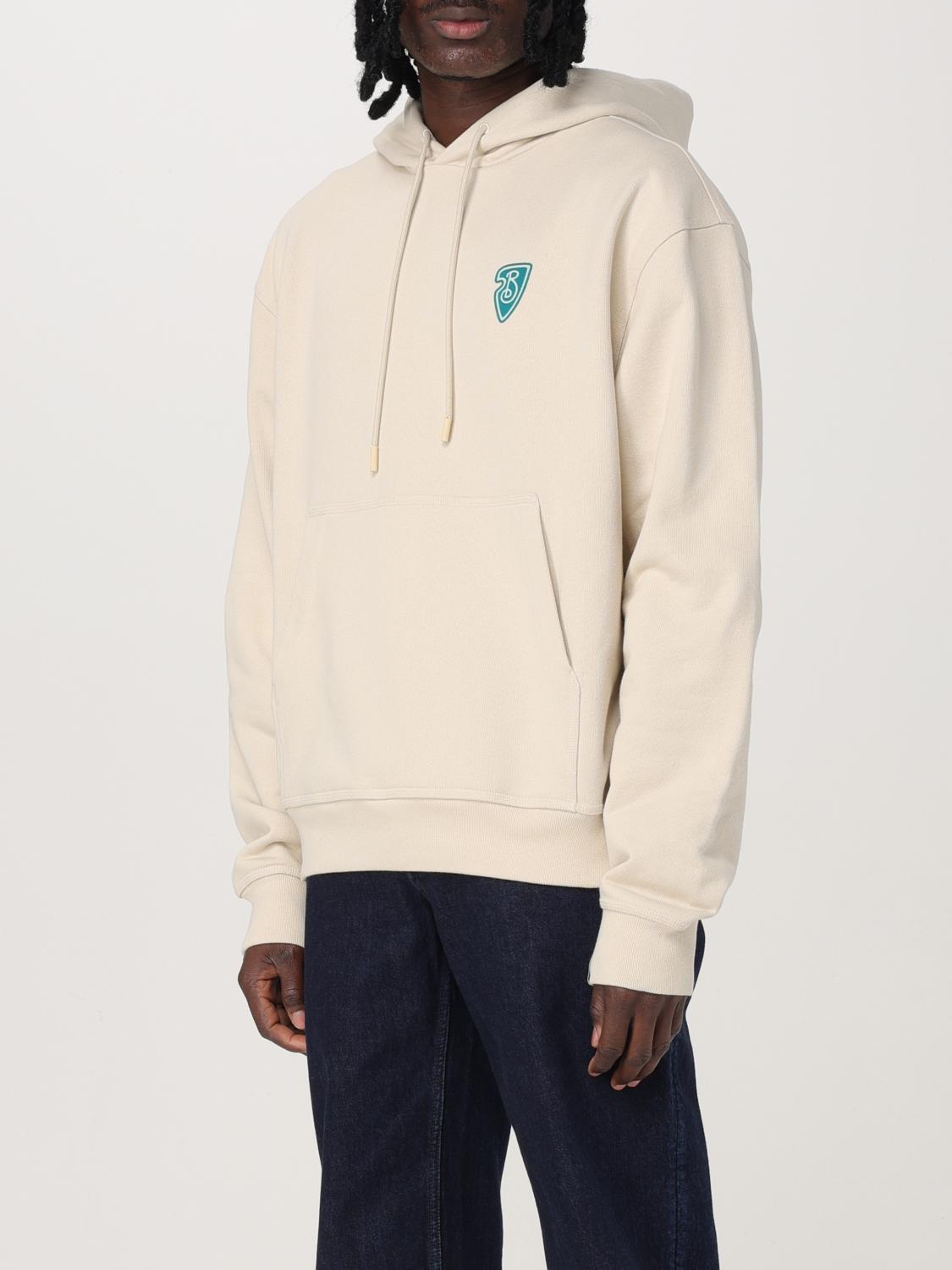 Burberry Sweatshirt Men Yellow Cream