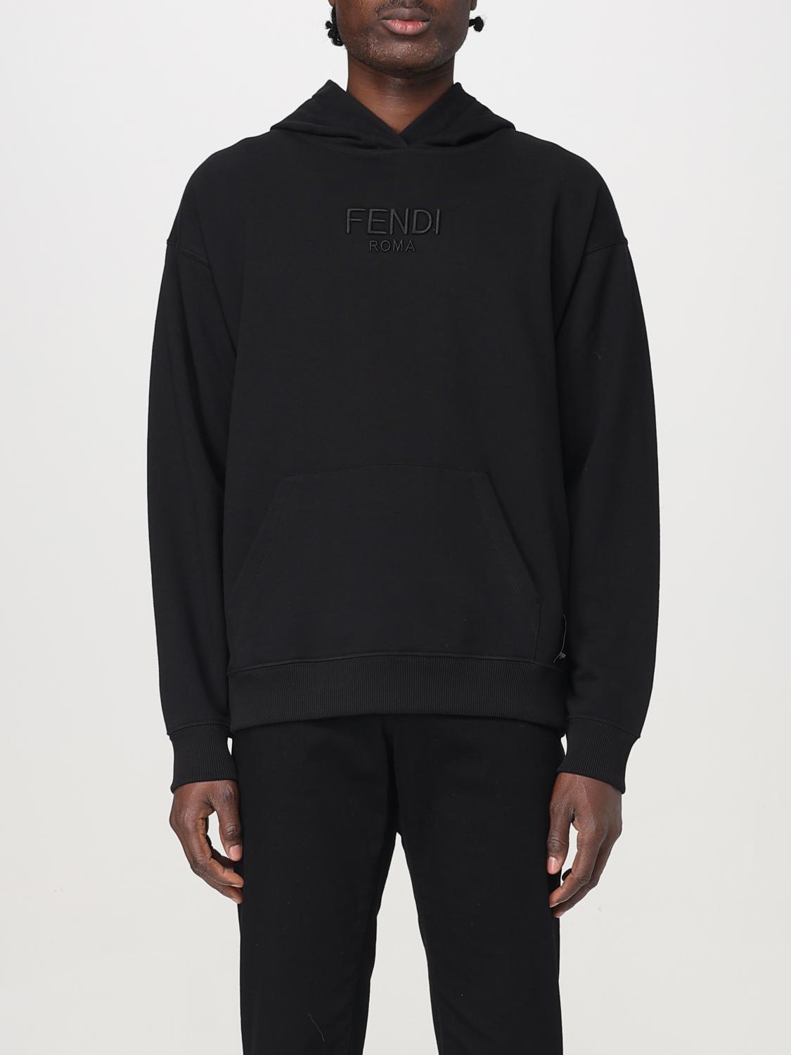 Fendi Sweatshirt Men Black