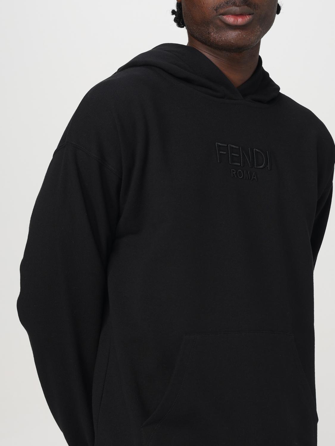Fendi Sweatshirt Men Black