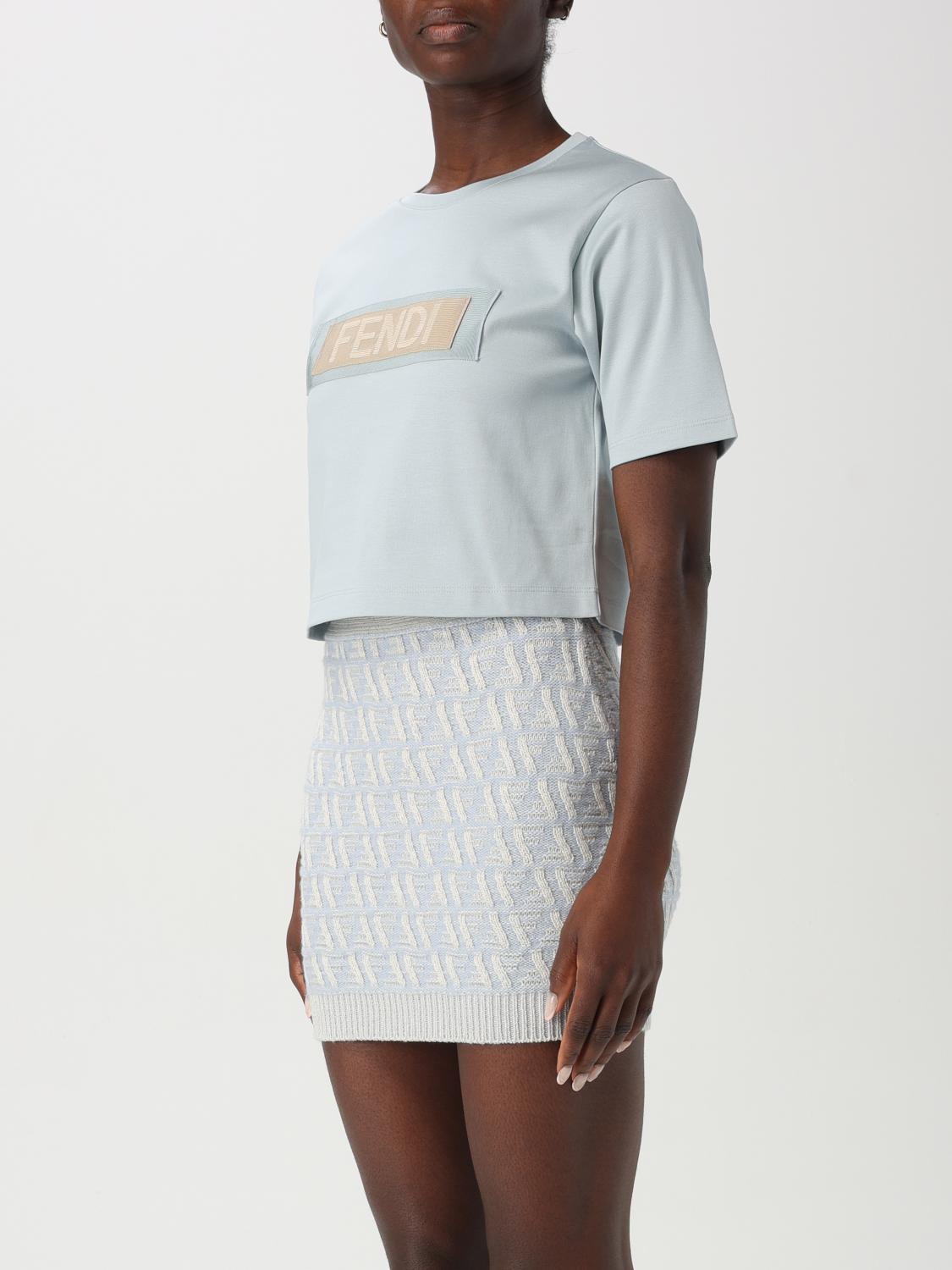 Fendi T Shirt Woman Blue