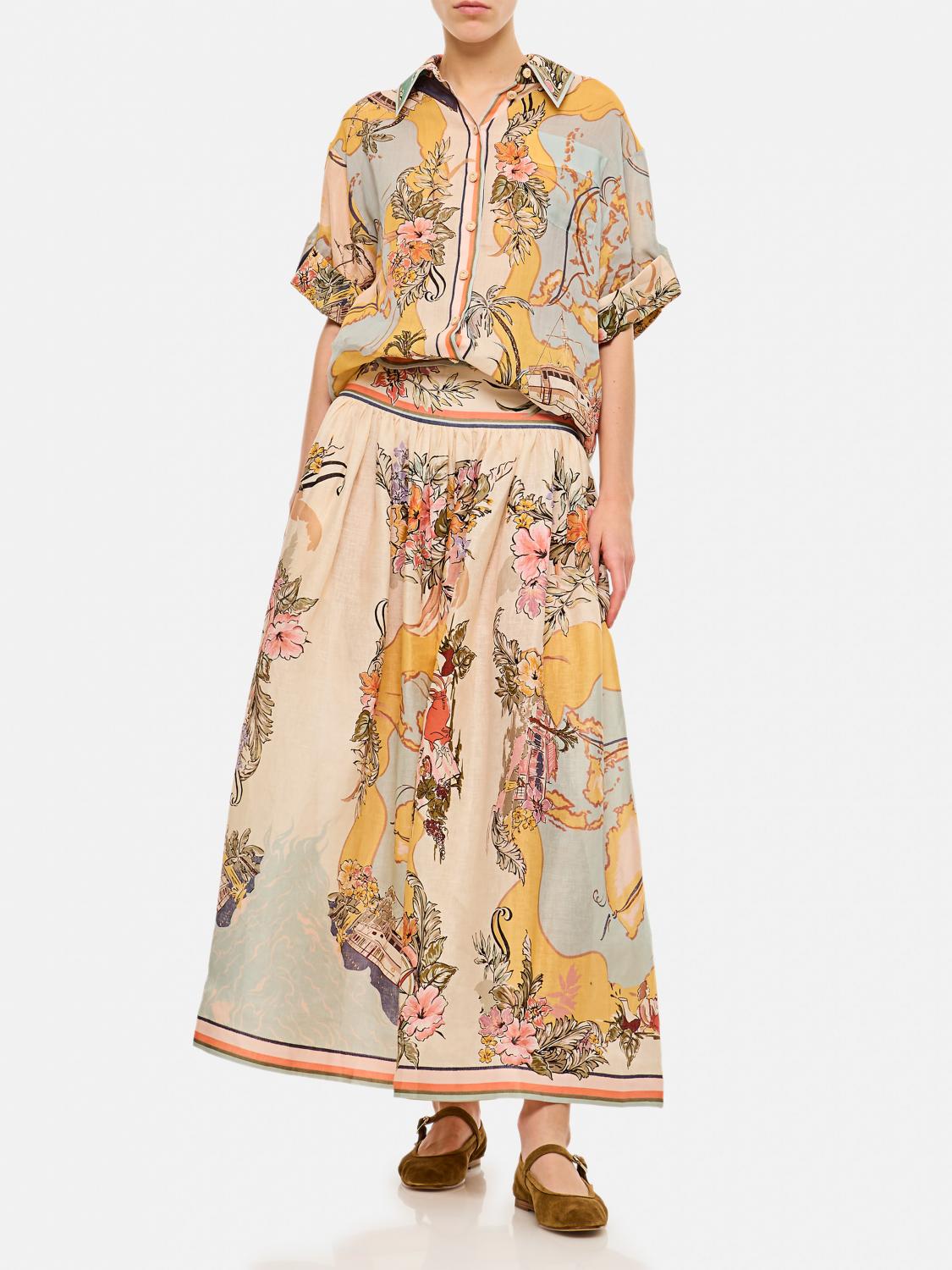 Zimmermann Skirt Woman Multicolor