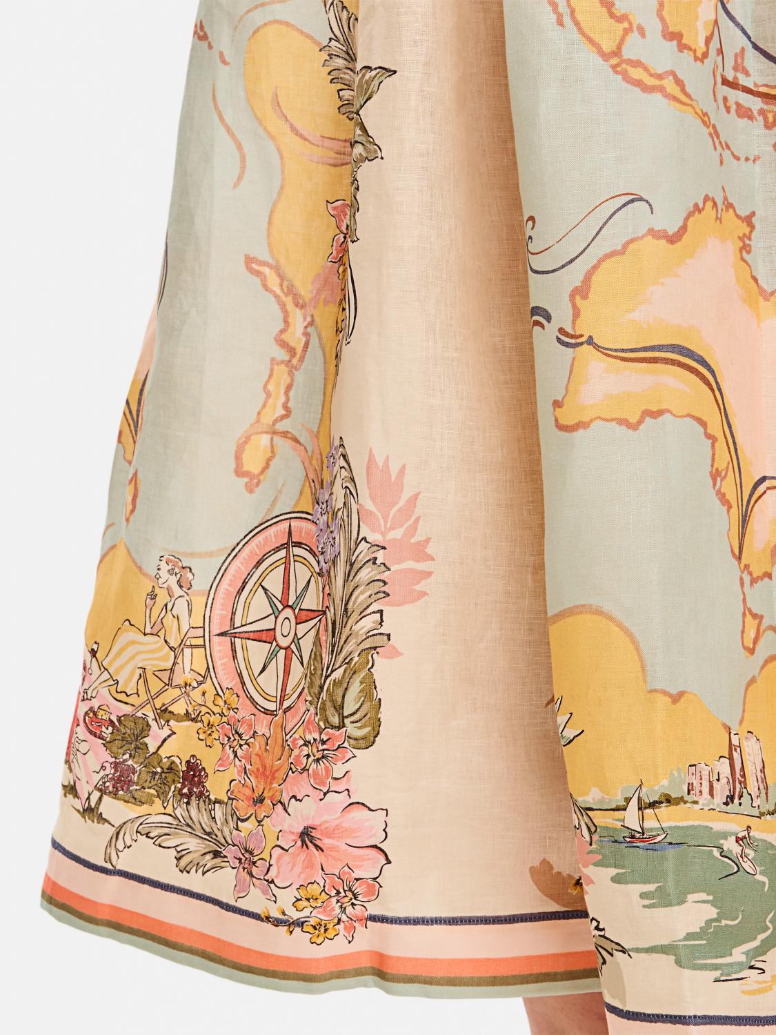Zimmermann Skirt Woman Multicolor