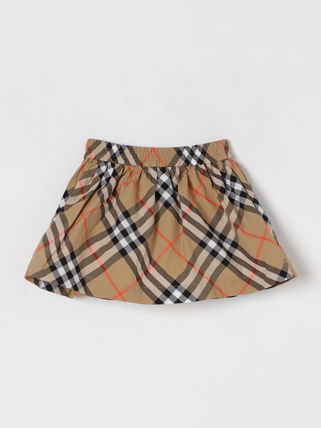 Burberry Skirt Kids Sand