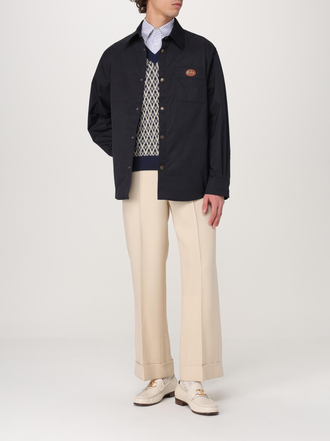 Valentino Jacket Men Navy