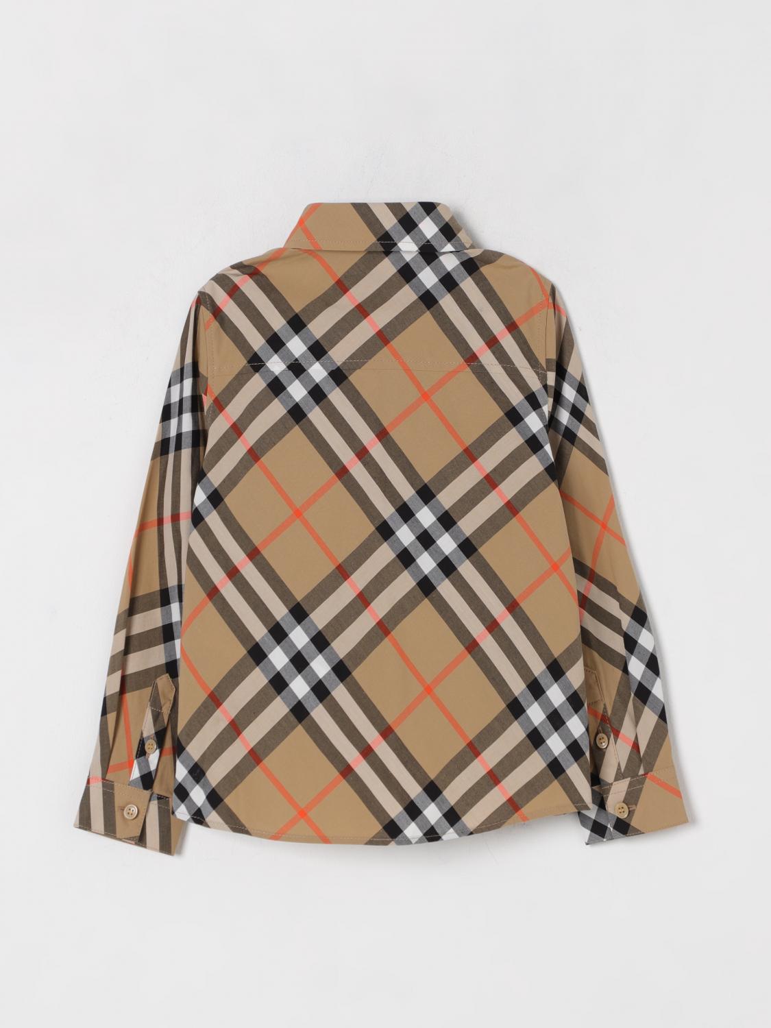 Burberry Shirt Kids Beige