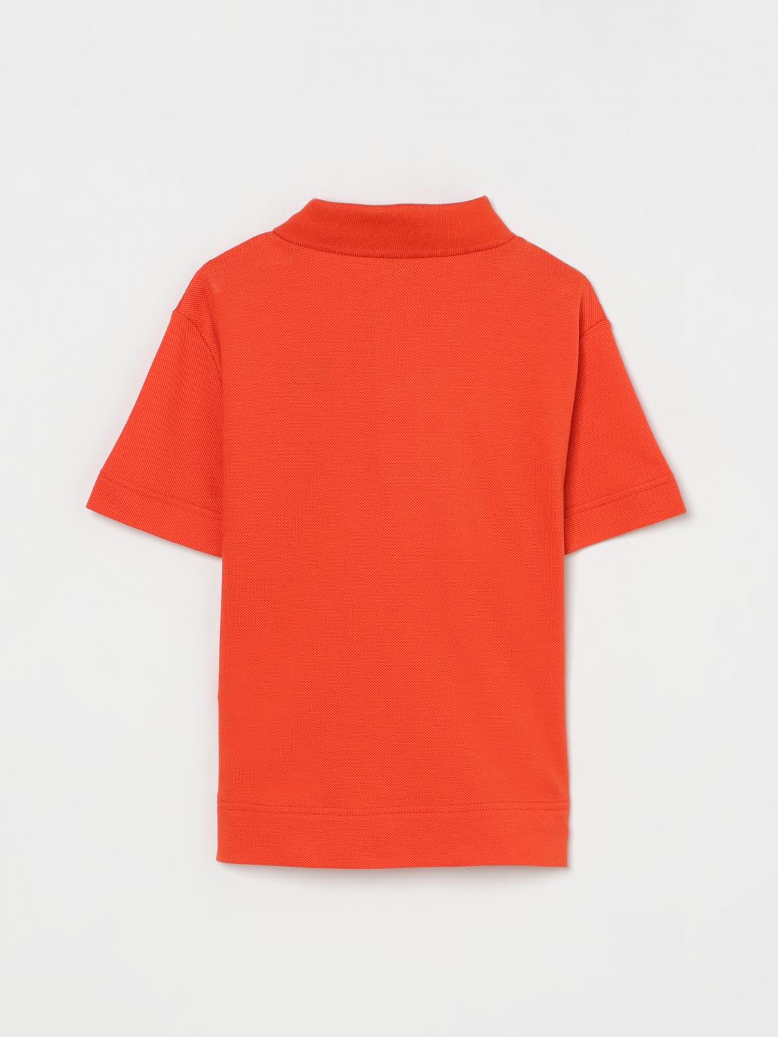 Burberry Polo Shirt Kids Orange
