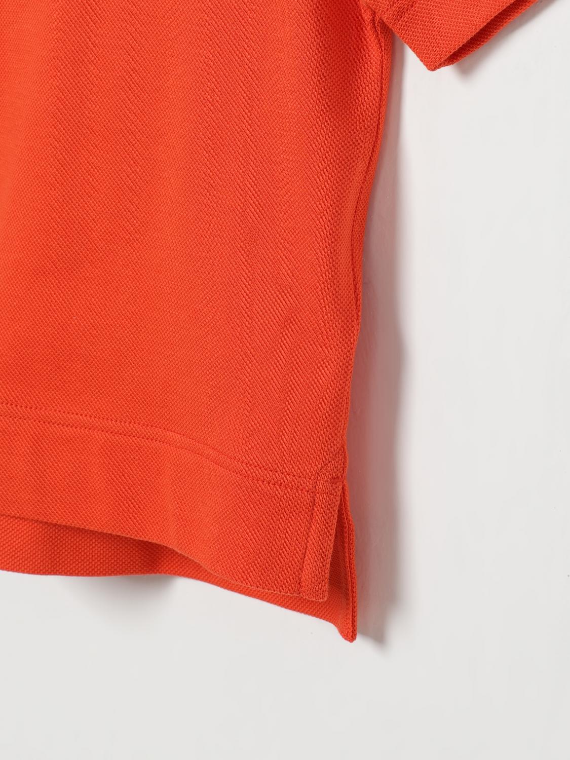 Burberry Polo Shirt Kids Orange