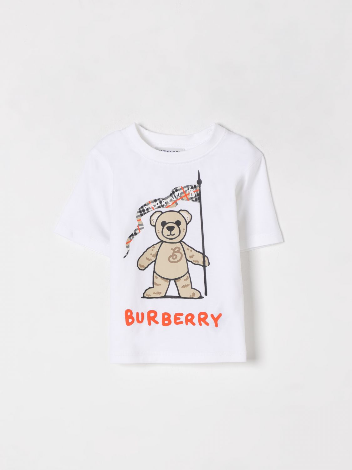 Burberry T Shirt Kids White
